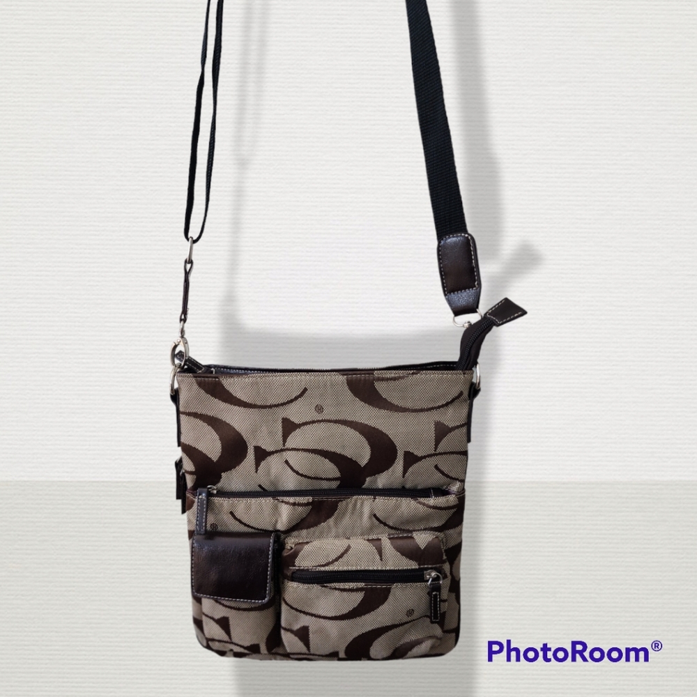 NWT Cleto brown and tan crossbody